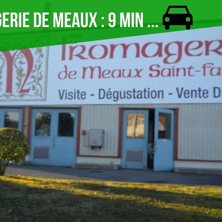 The Sunshine- Appart Cosy Proche Paris-Disney Avec Parking Prive Dans Residence Meaux Exterior photo