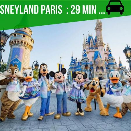 The Sunshine- Appart Cosy Proche Paris-Disney Avec Parking Prive Dans Residence Meaux Exterior photo