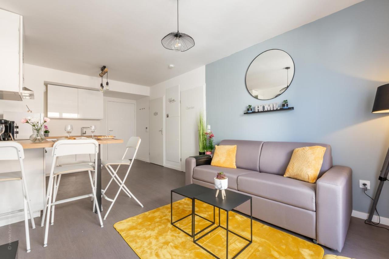 The Sunshine- Appart Cosy Proche Paris-Disney Avec Parking Prive Dans Residence Meaux Exterior photo
