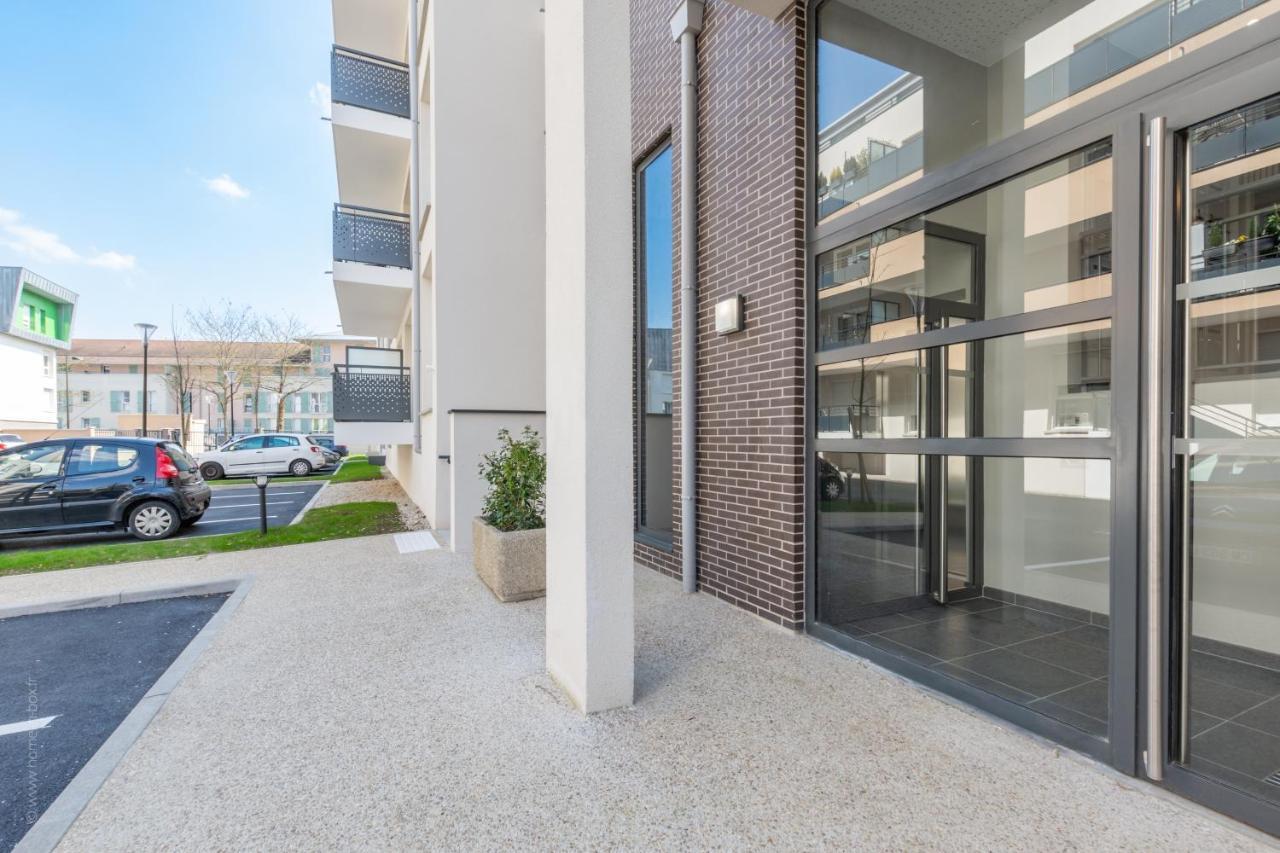 The Sunshine- Appart Cosy Proche Paris-Disney Avec Parking Prive Dans Residence Meaux Exterior photo