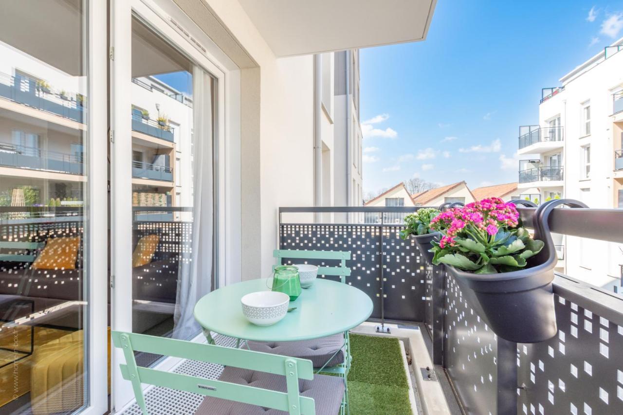 The Sunshine- Appart Cosy Proche Paris-Disney Avec Parking Prive Dans Residence Meaux Exterior photo